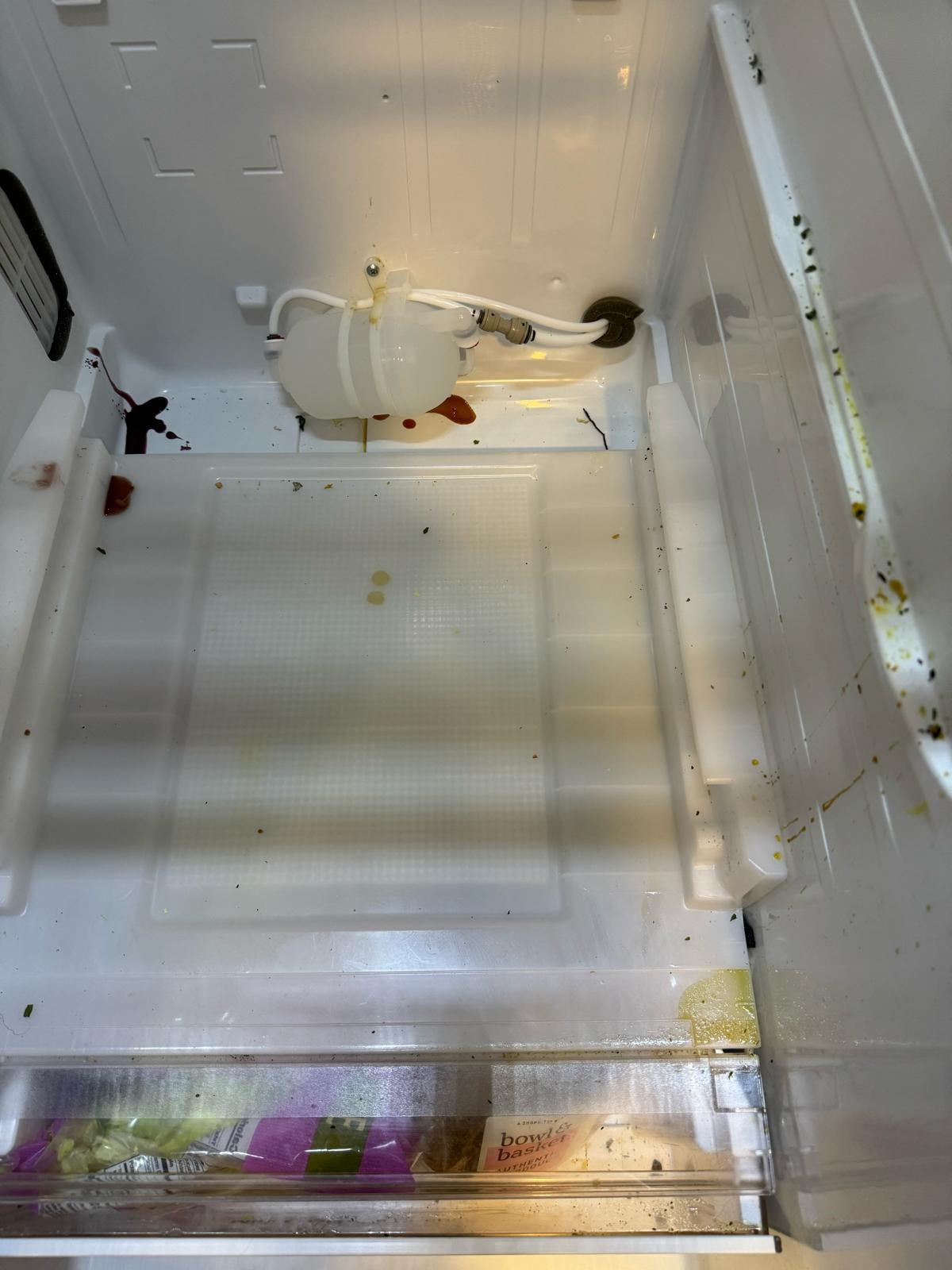 Depois: Cozinha impecável