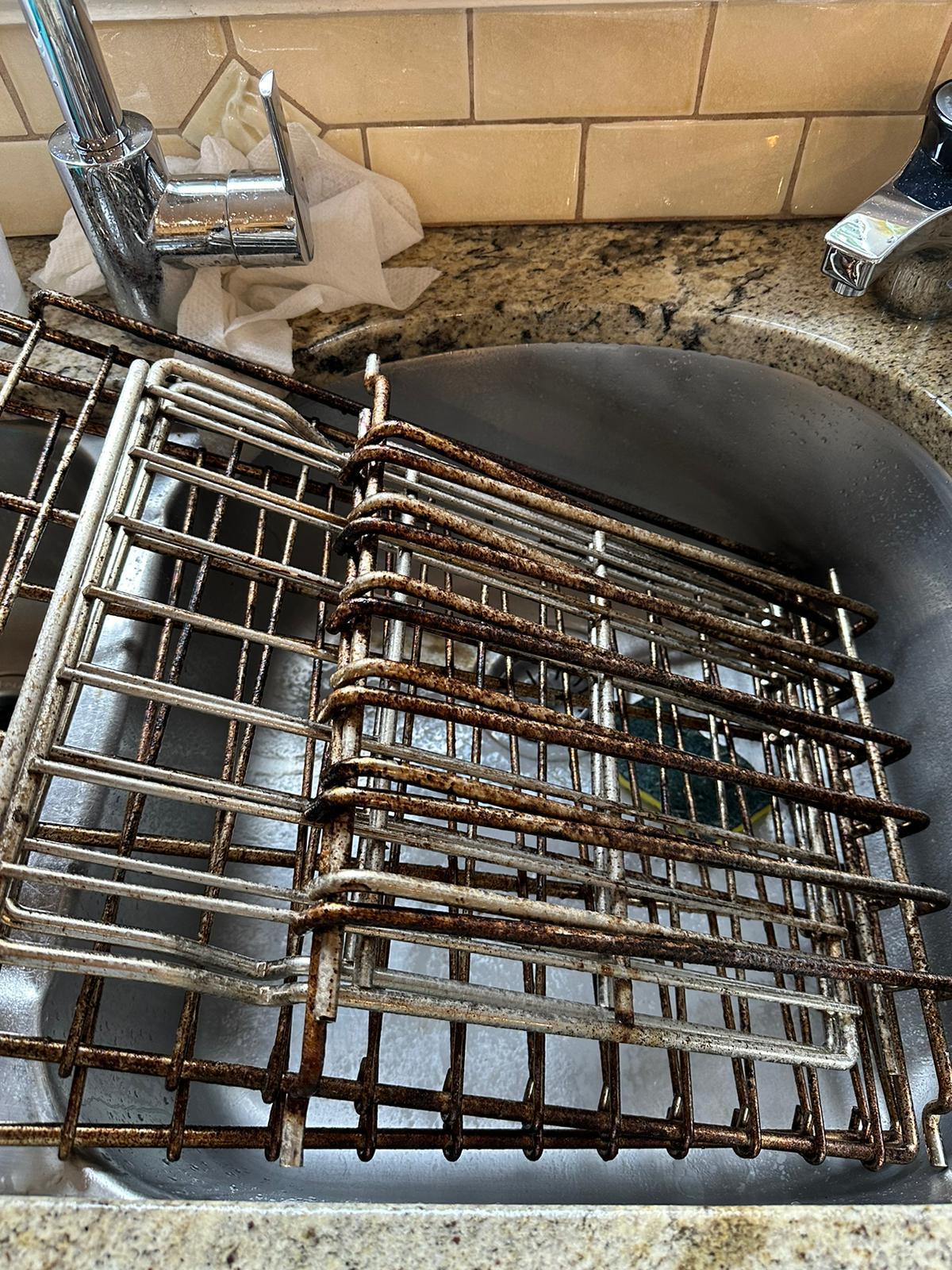 Depois: Cozinha impecável